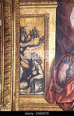 Salon de Vénus-APOLLON et DAPHNE-DAPHNE-partie droit. Banque D'Images