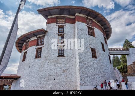 Musée National, Paro, Bhoutan Banque D'Images