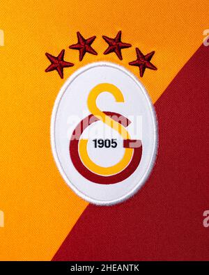 Close up de Galatasaray Spor Kulübü kit Banque D'Images