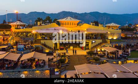 Monal Restaurant Islamabad, Pakistan Banque D'Images