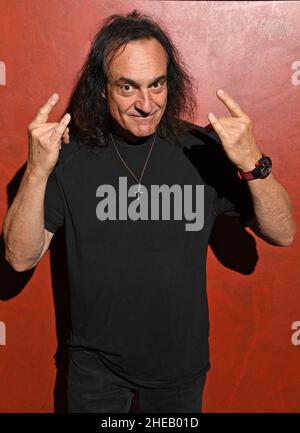 Deerfield Beach.08th janvier 2022.Vinny Appice pose pour un portrait pendant le Rock 'N' Roll Fantasy Camp à Markee Studios le 8 janvier 2022 à Deerfield Beach, Floride.Crédit : Mpi04/Media Punch/Alamy Live News Banque D'Images