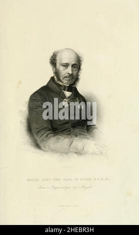 Major général le comte de Lucan maréchal George Charles Bingham, 3rd comte de Lucan, GCB (16 avril 1800 – 10 novembre 1888), nommé Lord Bingham avant 1839, était un aristocrate anglo-irlandais et officier de l'armée britannique.Il était l'un des trois hommes, avec le capitaine Nolan et Lord Raglan, responsable de l'ordre fatidique pendant la bataille de Balaclava en octobre 1854 qui a conduit au commandant de la Brigade légère, le comte de Cardigan, à la tête de la charge de la Brigade légère.Il a ensuite été promu marshal sur le terrain.Lord Lucan a été un propriétaire impitoyable pendant la Grande famine en Irlande, expulsée de tho Banque D'Images