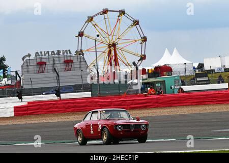 Xavier Tancogne, Alfa Romeo Giulia Sprint GTA, Touring car Racing de 1960s, une course de 45 minutes pour un ou deux pilotes avec un arrêt de fosse obligatoire, Banque D'Images