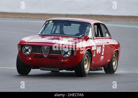 Xavier Tancogne, Alfa Romeo Giulia Sprint GTA, Touring car Racing de 1960s, une course de 45 minutes pour un ou deux pilotes avec un arrêt de fosse obligatoire, Banque D'Images