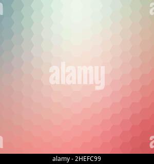 motif géométrique abstrait pastel. arrière-plan hexagonal. style polygonal Banque D'Images