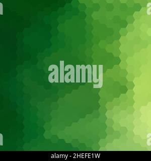 Arrière-plan coloré simple composé d'hexagones Banque D'Images