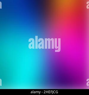 dégradé coloré. bleu, orange rouge violet Banque D'Images