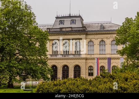 LJUBLJANA, SLOVÉNIE - 14 MAI 2019 : musée national de Slovénie à Ljubljana, Slovénie Banque D'Images