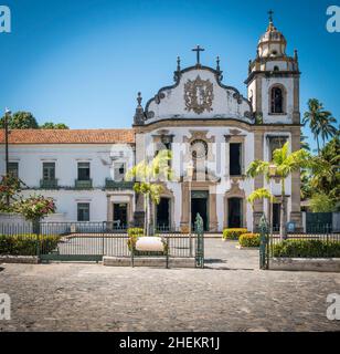 La ville coloniale d'Olinda à PE, Brésil. Banque D'Images