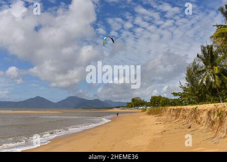 Plage , Cairns, Australie Banque D'Images