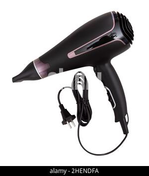 Sèche-cheveux électrique moderne Banque D'Images
