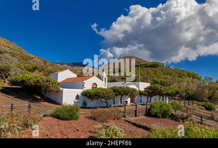 Église Virgen de los Reyes (El Hierro, Îles Canaries) 02 Banque D'Images