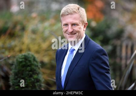 Londres, Royaume-Uni.12th janvier 2022.Oliver Dowden le ministre du CBE sans portefeuille arrive à Downing Street Credit: MARTIN DALTON/Alay Live News Banque D'Images