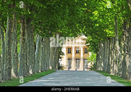 Château Margaux, Nouvelle Aquitaine, France Banque D'Images