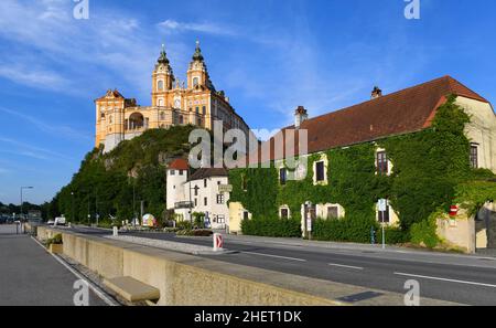 Abbaye de Melk en Autriche Banque D'Images