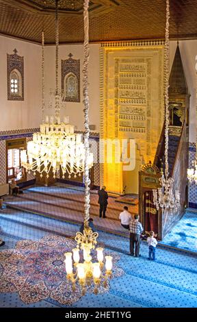 Mosquée Hacibayram, haute ville, Ankara, Turquie, Ankara,Turquie Banque D'Images