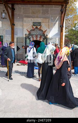 Mausolée du Haji, Mosquée Hacibayram, haute ville, Ankara, Turquie,Ankara, Turquie Banque D'Images