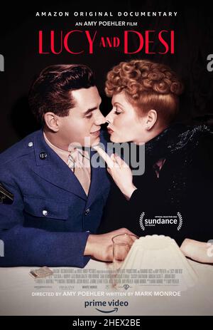 DATE DE PUBLICATION : le 4 mars 2022.TITRE : Lucy et Desi.STUDIO: White Horse Pictures.DIRECTEUR: Amy Poehler.PLOT: Ce film explorera la montée de l'icône comique Lucille ball, sa relation avec Desi Arnaz, et comment leur sitcom révolutionnaire I Love Lucy Forever a changé Hollywood, cimentant son héritage longtemps après sa mort en 1989.AVEC: Desi Arnaz et Lucille ball.(Credit image: © White Horse Pictures/Entertainment Pictures) Banque D'Images