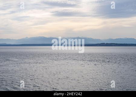 Le parc national de fort Casey est situé sur l'île Whidbey, dans le comté d'Island, dans l'État de Washington. C'est un parc de l'État de Washington et un quartier historique à t Banque D'Images