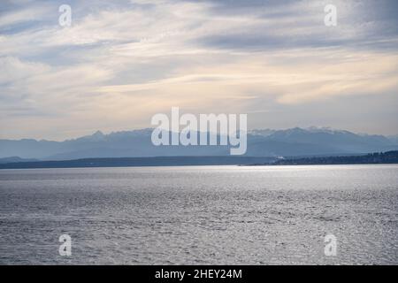 Le parc national de fort Casey est situé sur l'île Whidbey, dans le comté d'Island, dans l'État de Washington. C'est un parc de l'État de Washington et un quartier historique à t Banque D'Images