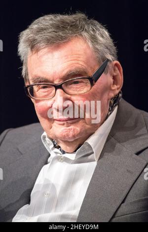 Marian Turski, journaliste polonais, Holokaust et camp allemand de concentration nazi KL Auschwitz-Birkenau survivant © Wojciech Strozyk / Alamy stock photo Banque D'Images