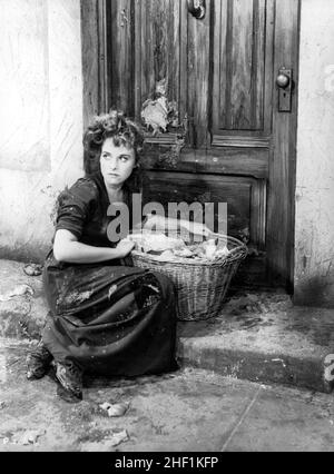 PAULETTE GODDARD dans LE GRAND DICTATEUR (1940), dirigé par CHARLIE CHAPLIN.Crédit: ARTISTES UNIS / Album Banque D'Images