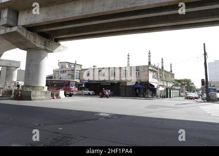 Metro Express (Maurice) Banque D'Images