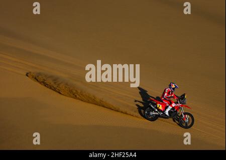 03 Sunderland Sam (aus), GasGas Factory Racing, KTM 450 Rally Factory Replica, moto, W2RC, action pendant la phase 11 du Dakar Rally 2022 autour de Bisha, le 13th 2022 janvier à Bisha, Arabie Saoudite - photo DPPI Banque D'Images