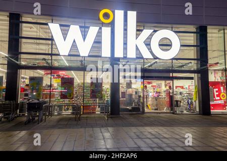 Boutique Wilko à fort Kinnaird à Édimbourg, Écosse, Royaume-Uni Banque D'Images