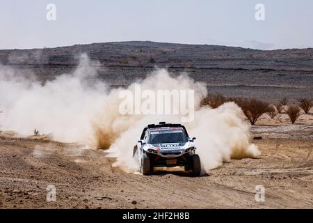 316 Costes Lionel (fra), Tressens Christophe (fra), pH Sport dans les pas de Léa, pH Sport Zephyr, T4 FIA SSV, W2RC, action pendant la phase 11 du rallye Dakar 2022 autour de Bicha, le 13th 2022 janvier à Biha, Arabie Saoudite - photo Frédéric le Floch / DPPI Banque D'Images