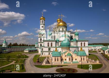 Résurrection ou Nouveau monastère de Jérusalem à Istra, région de Moscou, Russie Banque D'Images