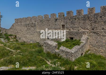 Forteresse de Blagaj (Stjepan-grad) près de Mostar, Bosnie-Herzégovine Banque D'Images
