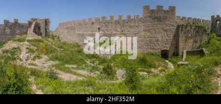 Forteresse de Blagaj (Stjepan-grad) près de Mostar, Bosnie-Herzégovine Banque D'Images