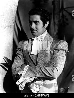 TYRONE POWER dans LA MARQUE DE ZORRO (1940), réalisé par ROUBEN MAMOULIAN.Crédit: 20th CENTURY FOX / Album Banque D'Images