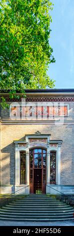 Le Trinkhalle, pompe dans le complexe thermal Kurhaus à Baden-Baden Banque D'Images