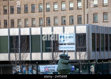 Liberty Steel, Stocksbridge, South Yorkshire, Royaume-Uni. Banque D'Images