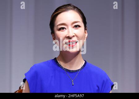 Tokyo, Japon.13th janvier 2022.La cérémonie des prix Japan Jewellery Best dresser Awards IJT2022 (33rd) a eu lieu, l'actrice japonaise Miki Maya l'ayant remporté dans la catégorie 50s. Le 13 janvier 2022 à Tokyo, Japon.(Photo de Kazuki Oishi/Sipa USA) crédit: SIPA USA/Alay Live News Banque D'Images