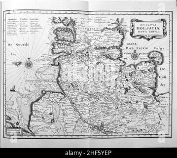 Saxoniae Inferioris (mérien) b 001. Banque D'Images