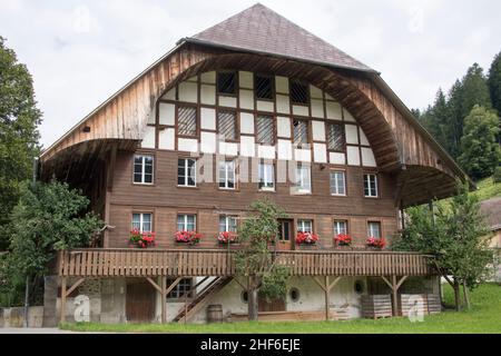 Trub dans l'Emmental supérieur, Suisse Banque D'Images