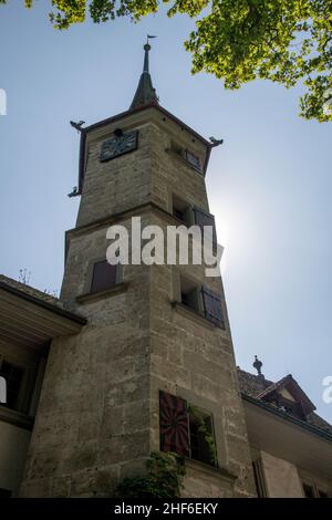 Château de Landshut, Utzenstorf, Suisse Banque D'Images