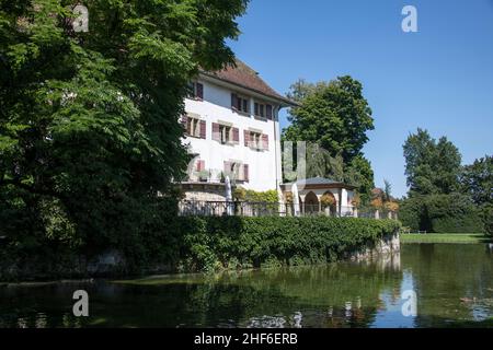 Château de Landshut, Utzenstorf, Suisse Banque D'Images