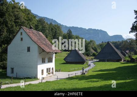 Musée d'histoire locale de Ballenberg, Brienz, Suisse Banque D'Images