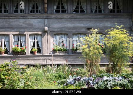 Musée d'histoire locale de Ballenberg, Brienz, Suisse Banque D'Images