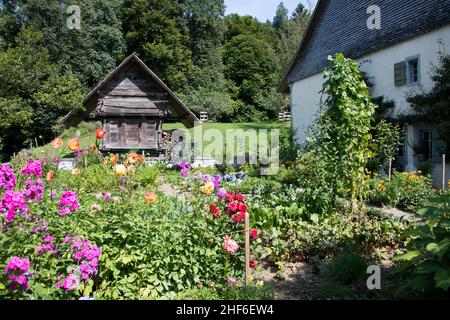 Musée d'histoire locale de Ballenberg, Brienz, Suisse Banque D'Images