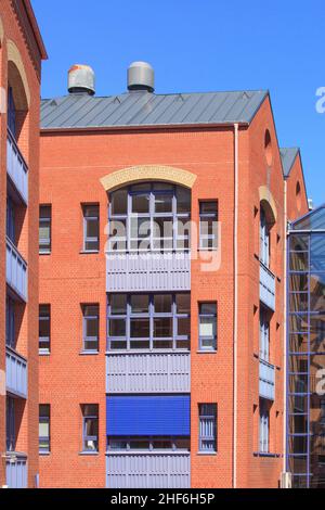 Building Complex K, Université des sciences appliquées de Bremerhaven, Karlsburg, Bremerhaven, Brême, Allemagne Banque D'Images