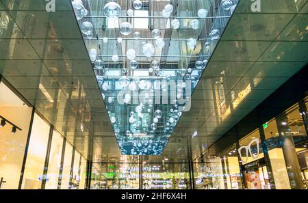 Salvatorpassage dans le centre commercial 'Fünf Höfe', Munich, Bavière, Allemagne, Europe Banque D'Images