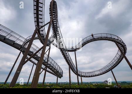 Duisburg, Tiger & Turtle Magic Mountain, Duisburg-Angerhausen, région de la Ruhr, Rhénanie-du-Nord-Westphalie, Allemagne Banque D'Images