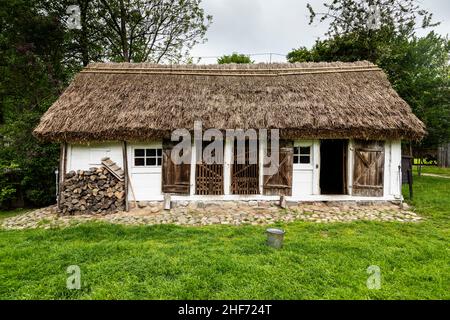 Europe, Pologne, Voivodeship Masovian, le Musée de la campagne Mazovienne à Sierpc Banque D'Images