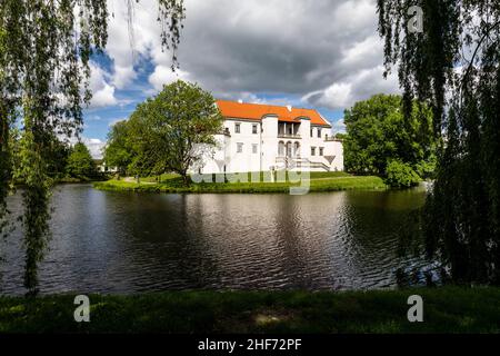 Europa, Pologne, Voivodeship Masovian, Château de Szydlowiec Banque D'Images