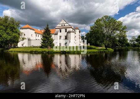 Europa, Pologne, Voivodeship Masovian, Château de Szydlowiec Banque D'Images